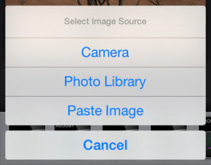 MobieleFotografie - snapseed startscherm - foto laden in Snapseed (IOS)