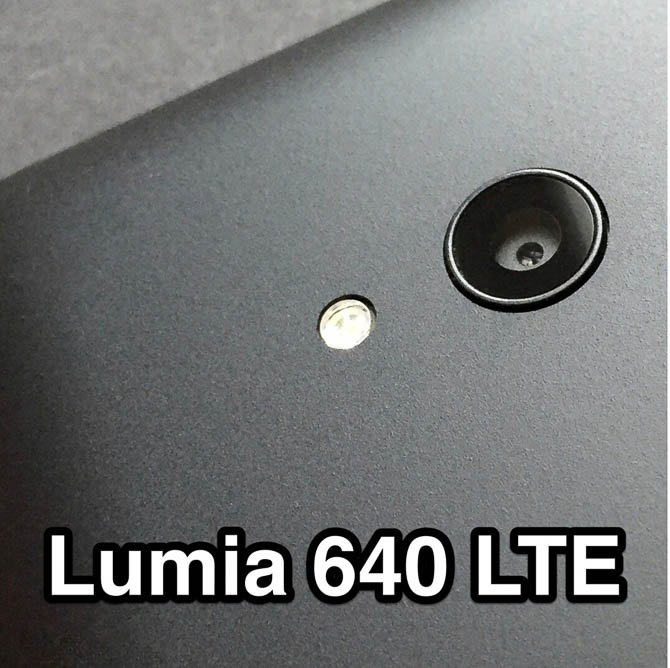 Foto van Microsoft Lumia 640 LTE camera