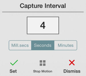 Capture Interval Lapse-It app