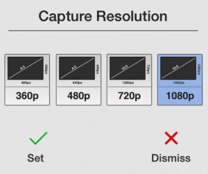 Capture resolution lapse-it app