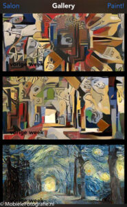 Landgoed Elswout als Van Gogh schilderij in de Pikazo app.