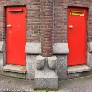 De regel van symmetrie toegepast: Symmetrisch oekje in Haarlem [iPhone 6]