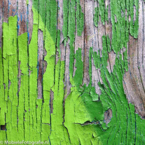 Afbladderende verf: een dankbaar onderwerp voor abstracte fotografie [iPhone 4s]